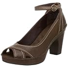 indigo by Clarks Women's Oleander Peep Toe Ankle-Strap Pump