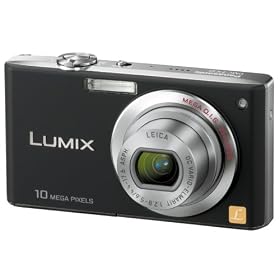 Panasonic �f�W�^���J���� LUMIX (���~�b�N�X) FX35 �G�N�X�g���u���b�N DMC-FX35-K