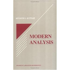 【クリックで詳細表示】Modern Analysis (Studies in Advanced Mathematics) [ハードカバー]