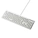 TK-P08FYLG PS/2�X�^���_�[�h�L�[�{�[�h ���C�g�O���[
