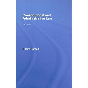 【クリックでお店のこの商品のページへ】Constitutional ＆ Administrative Law： Hilaire Barnett： 洋書