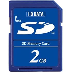 I-O DATA SD�������[�J�[�h �X�^���_�[�h���f�� 2GB SD-2G