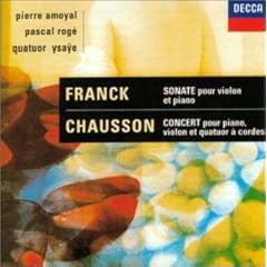 【クリックで詳細表示】ショーソン / ヴァイオリン、ピアノと弦楽四重奏のためのコンセール ニ長調 作品21 [Limited Edition]