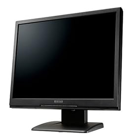 I-O DATA 20.1�C���`�t���f�B�X�v���C LCD-AD203GB �u���b�N (UXGA�Ή� �f�W�^��&�A�i���O)