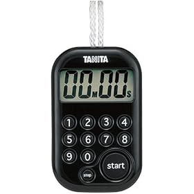 TANITA �f�W�^���^�C�}�[100���v �u���b�N TD-379-BK