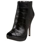 Charles by Charles David Women's Fold Peep Toe Bootie
