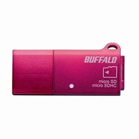 �o�b�t�@���[�R�N���T�v���C BUFFALO �J�[�h���[�_�[/���C�^�[ microSD 5���f�B�A�Ή� �s���N BSCRMSDU2PK
