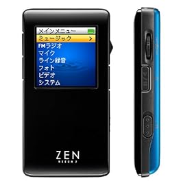 CREATIVE �������[�v���[���[ ZEN NEEON2 2GB �v���[���f�� ZN-N2G-BU