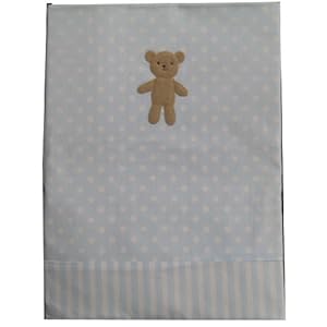 【クリックで詳細表示】西川産業 babypuff ポップカジュアルシリーズ 肌掛けカバーリング サックス LJE6003821-S LR3820