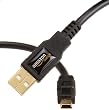 Amazon�x�[�V�b�N 2�w�V�[���h USB2.0 (A)�I�X - Mini-B�P�[�u�� (1.8m) [�t���X�g���[�V�����t���[�p�b�P�[�W(FFP)]