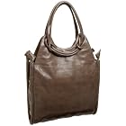 SONDRA ROBERTS NEW YORK Leather Shopper with Knotted Handles