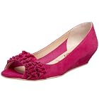 Butter Summer Peep Toe Flat