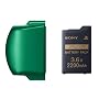 �o�b�e���[�p�b�N(2200mAh) PSP-3000�V���[�Y�p�o�b�e���[�J�o�[(�X�s���e�B�b�h�E�O���[��)�t��