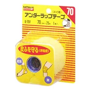 【クリックで詳細表示】battlewin アンダーラップテープ 70mm×25m 1ロール入り