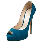 Casadei 3019 Triple Platform Peeptoe Pump