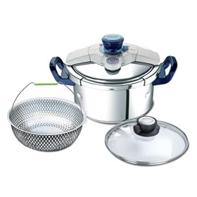 T-fal �N���v�\�R���g���[�� 4.5L �y���͊��m�^�C�}�[�t���z P4100632