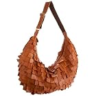 7 Chi Lily Ruffle Oversized Hobo