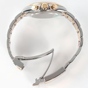 ロレックス Ref.116523NG デイトナ コスモグラフ ダイヤインデックス YGコンビ ホワイトシェル メンズ