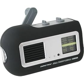 DRETEC �R���p�N�g���W�I���C�g �u���b�N PR-307BK