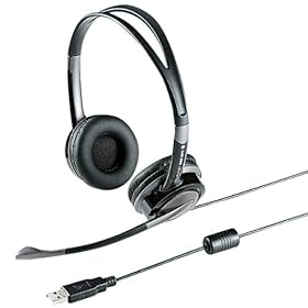 【クリックで詳細表示】SANWA SUPPLY MM-HSUSB12BK USBヘッドセット： 家電・カメラ