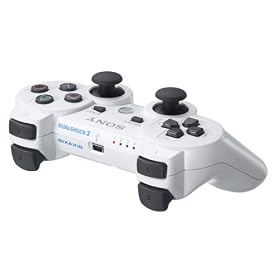 ���C�����X�R���g���[��(DUALSHOCK3) �Z���~�b�N�E�z���C�g