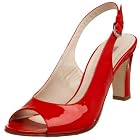 Taryn Rose Women's Darey Open Toe Slingback Pump
