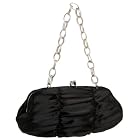 La Regale Shirred Metal Chain Pouch