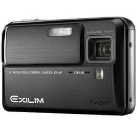 CASIO �f�W�^���J���� EXILIM (�G�N�V����)Hi-ZOOM �u���b�N EX-V8BK