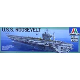 【クリックでお店のこの商品のページへ】イタレリ 5531 1/720 U.S.S.ルーズベルト