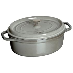 Staub �R�R�b�g �I�[�o�� 23cm �O���[ 40500-236(1102318)