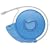 Prover LOOP �e�[�v�J�b�^�[ �u���[ PV004T-B
