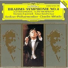 Brahms: Rhapsodie Op.53/Symphonie No.2