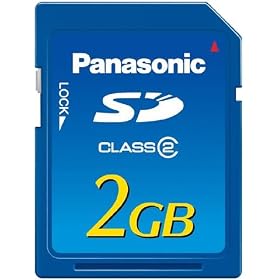 Panasonic RP-SDR02GJ1A SD�������[�J�[�h(2GB)
