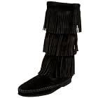 Minnetonka Calf Hi 3-Layer Fringe Boot
