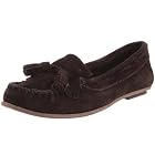 [インターショシュール] INTER-CHAUSSURES ベロア素材モカシンシューズ