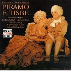 Johann Adolph Hasse: Piramo e Tisbe