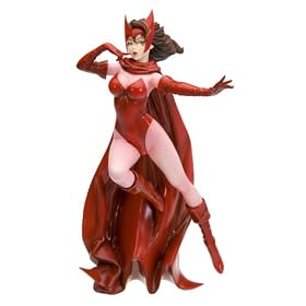 SCARLET WITCH MARVEL BISHOUJO �X�^�`���[ �X�J�[���b�g�E�B�b�` (1/8�X�P�[��PVC�h���ς݊����i)