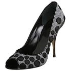 Donna Karan Women's Adara Denim Peeptoe Pump