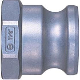 【クリックでお店のこの商品のページへ】レバーロックカプラ プラグ (オネジ取付用) AL-LA-12TPF