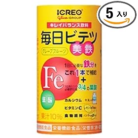 �����r�e�c �O���[�v�t���[�c 125mlx3�{ (5����)