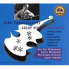 Zino Francescatti: Great Violin Concertos