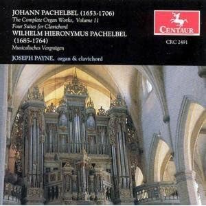 【クリックで詳細表示】Pachelbel： Organ Works Vol 11 [Import]