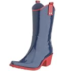 [バスクラフト] 2トーンカラーのウエスタンタイプレインブーツ