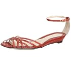 ALL BLACK Women's Love Knot Ankle Strap Sandal