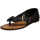 Not Rated Threes a Charm Open Toe Flat