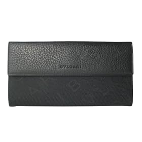 [�u���K��] BVLGARI MAXILETTERE ���DW�z�b�N �u���b�N 10*19*3 25115