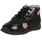 Babybotte Toddler Fanta Lace-Up Patent-Rimmed Walker