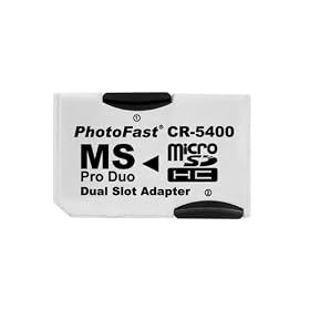 PhotoFast [��C�≮����R���{���f��] MS ProDuo �f���A���A�_�v�^�[ �ϊ��A�_�v�^�[ CR-5400S