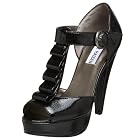 Steve Madden Rufles Platform T-Strap Pump