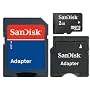 SanDisk microSD�g�у������[�L�b�g2GB SDSDQ-2048-J95MK